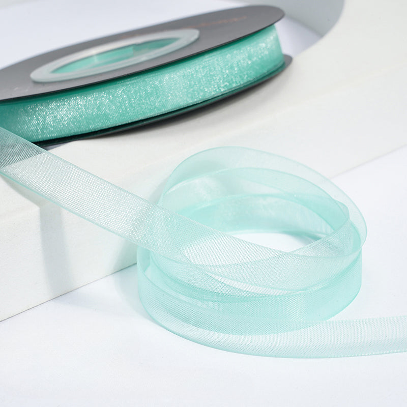 Solid Color Sheer Organza Ribbon (10mmx50Yd)