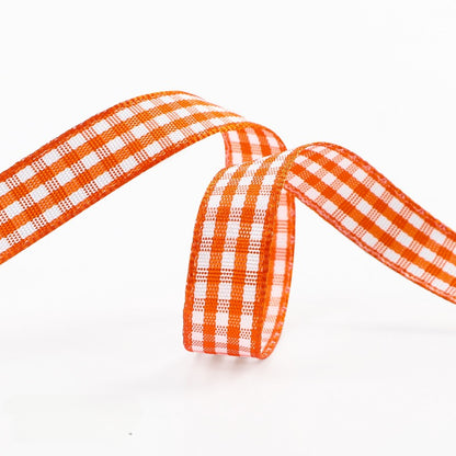 Plaid Ribbon for Gift Wrapping (10mmx45m)