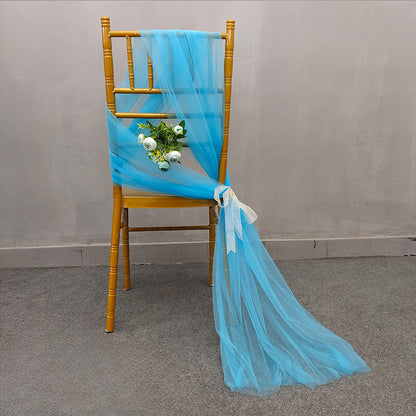 10PCS Chair Sashes for Wedding Decorations