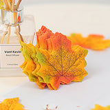 Load image into Gallery viewer, 100PCS Artificial Maple Leaves Autumn Decor