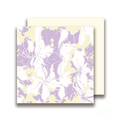 20pcs Abstract Art Floral Wrap Paper (58x58cm)