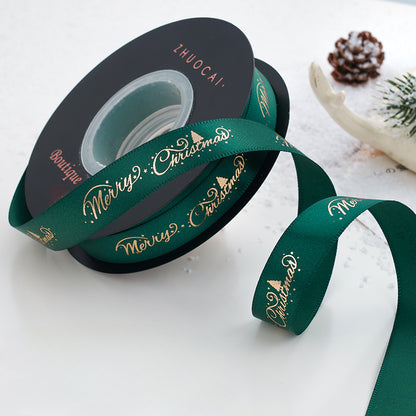 24 Yards Christmas Satin Ribbon for Crafts