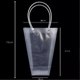 Load image into Gallery viewer, 10pcs Trapezoidal Transparent Bouquet Bags