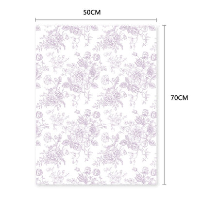 Floral Print Floristry Tissue Paper Pack 20 (50x70cm)