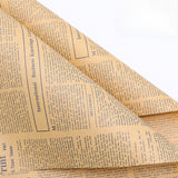 Load image into Gallery viewer, Vintage Newspaper Bouquet Wrap Paper Pack 40 (50x70cm)