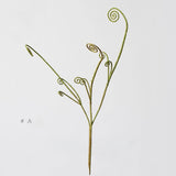 Load image into Gallery viewer, Artificial Green Fiddlehead Fern Plant