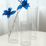 Load image into Gallery viewer, Clear Fluted Acrylic Flower Buckets for Hydrating &amp; Display