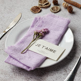 Load image into Gallery viewer, 10pcs Fringed Cotton Cloth Napkins (42x42 cm)