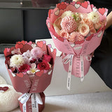 Load image into Gallery viewer, 20pcs 3D Heart Valentine’s Day Flower Wrap Paper (35x50cm)