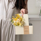 Load image into Gallery viewer, Spring Floral Coffee Takeout Box