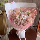 Load image into Gallery viewer, Natural Hemp Fiber for Artistic Bouquet Packaging