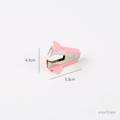 Macaron Color Stapler Tape Dispenser Hole Puncher