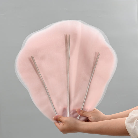 Petal Shaped Tulle for Bouquet Wrapping DIY Crafts Pack 10