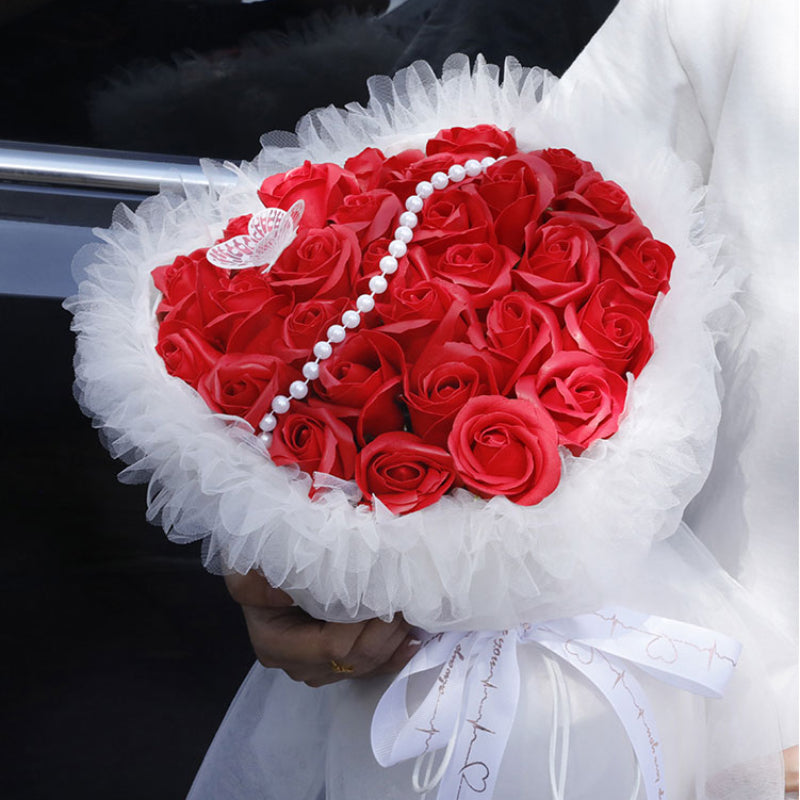 Heart-shaped Bouquet Lining Paper Pack 10