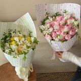 Load image into Gallery viewer, 20pcs Floral &amp; Striped Kraft Flower Paper (38x50cm)