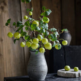 Load image into Gallery viewer, Real-Touch Artificial Green Apple Branch