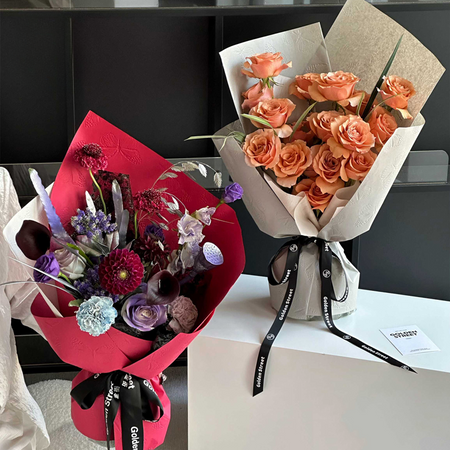 White Flower Wrapping Mesh Paper - 4 Yards Floral Bouquet Packaging For Gifts