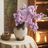 Load image into Gallery viewer, 24" Real Touch Purple Vanda Orchid Stem