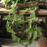 Load image into Gallery viewer, 6ft Artificial Fern &amp; Ivy Vine Garland