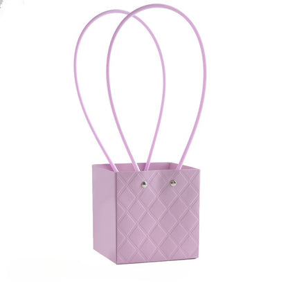 Quilted Waterproof Flower Bouquet Bags Pack 10