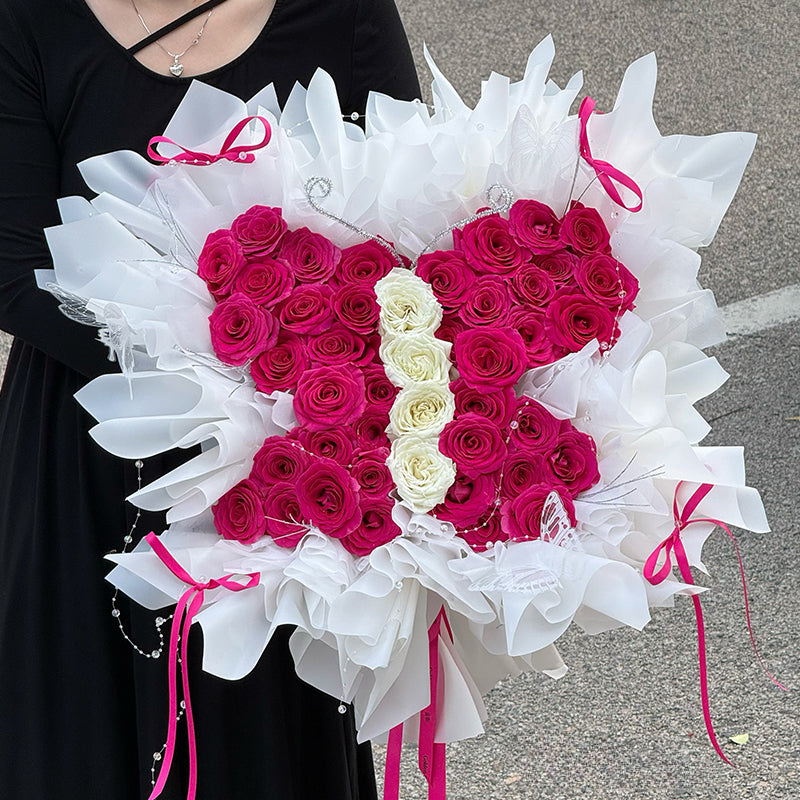 Butterfly Bouquet Floral Arrangement Frame (3 Sets)