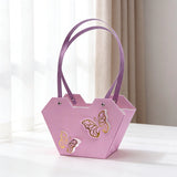 Load image into Gallery viewer, 10pcs Butterfly Floral Gift Bag Bouquet Carrier
