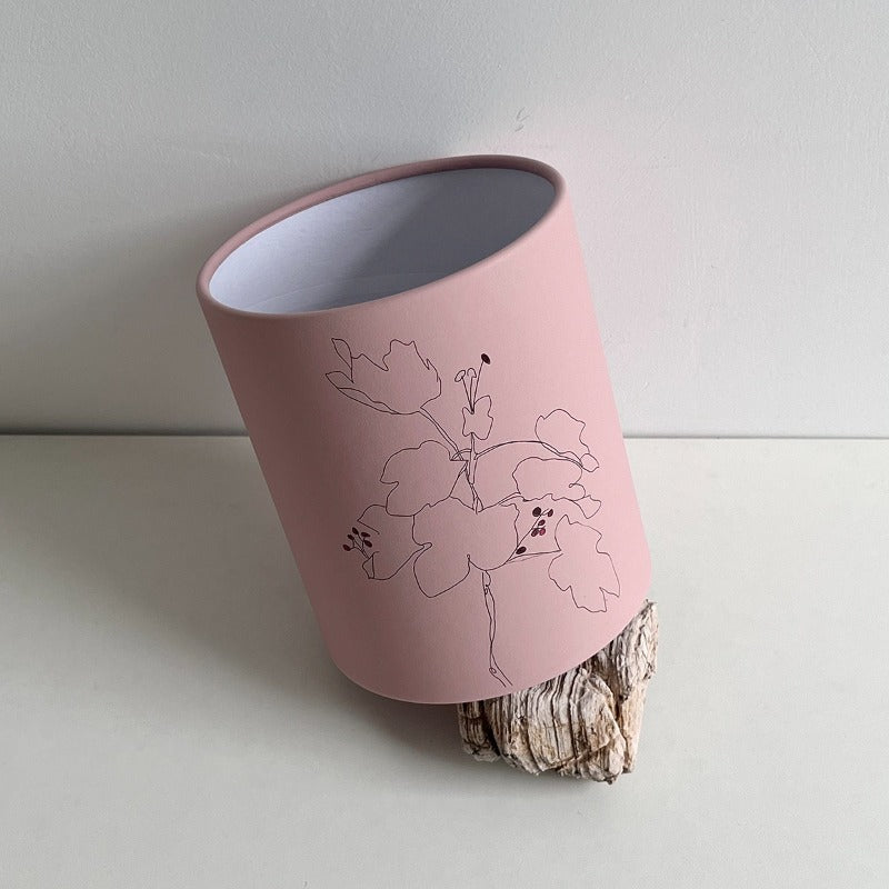 Coffret cadeau floral botanique minimaliste