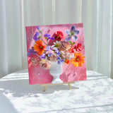 Load image into Gallery viewer, Artful Canvas Floral Arrangement DIY Kit
