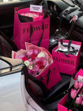 Load image into Gallery viewer, 6pcs Large Hot Pink Gift Bag for Bouquets