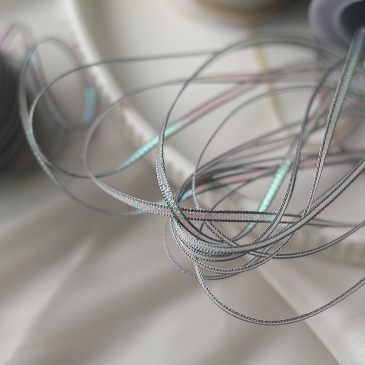 Iridescent Sheer Ribbon for Gift Wrapping (3mmx20m)
