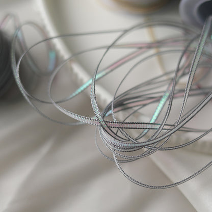 Iridescent Sheer Ribbon for Gift Wrapping (3mmx20m)
