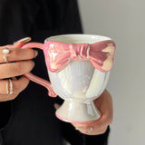 Load image into Gallery viewer, Cute Bowknot Ceramic Coffee Mug