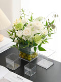 Load image into Gallery viewer, Square Acrylic Transparent Flower Vase