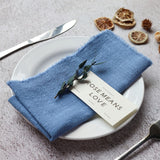 Load image into Gallery viewer, 10pcs Fringed Cotton Cloth Napkins (42x42 cm)