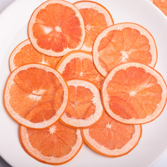 Real Pressed Dried Grapefruit Slices