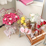 Load image into Gallery viewer, 20pcs Color-Bordered Transparent Cellophane (58x58cm)