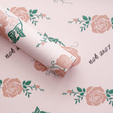 Load image into Gallery viewer, Rose Print Flower Wrap Paper Pack 20 (58x58cm)