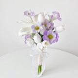 Load image into Gallery viewer, Modern Minimalist Calla Lily Wedding Bouquet