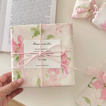 Watercolor Floral Printed Tissue Paper Pack 50