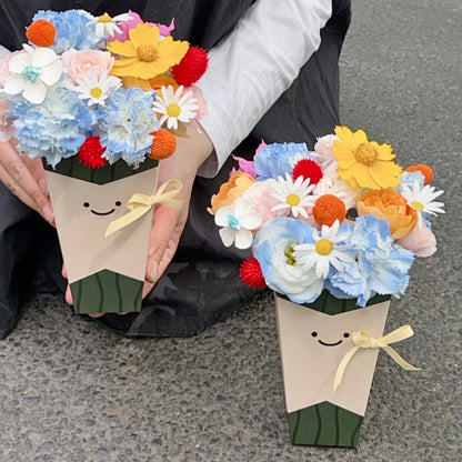 12pcs Smiley Face Flower Gift Box