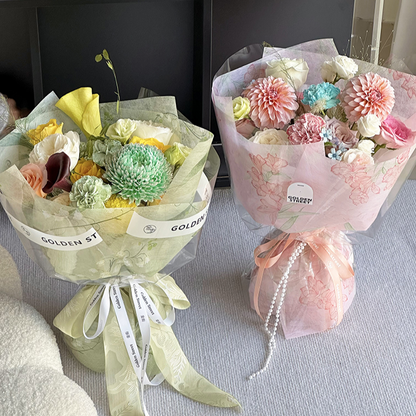 Waterproof Floral Non-woven Bouquet Wrap (50cmx5Yd)