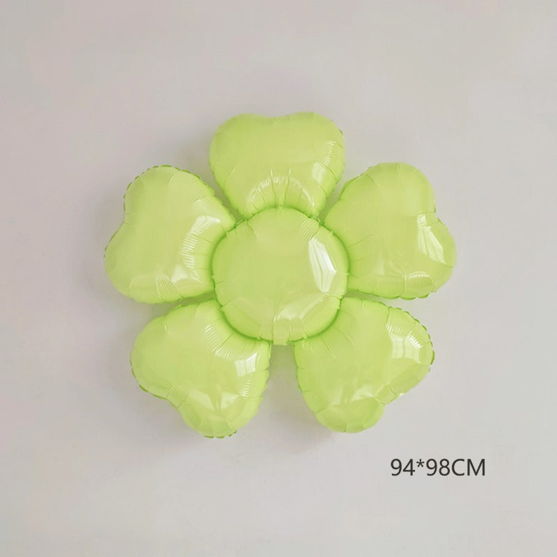 Large Daisy Flower Foil Party Balloons