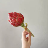 Load image into Gallery viewer, Realistic Artificial Artichoke Stem (30cm)
