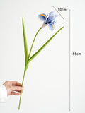 Load image into Gallery viewer, Real Touch Artificial Iris Flower 55cmH