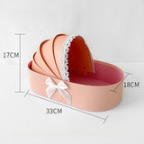 Load image into Gallery viewer, Cradle Shaped Floral Gift Wrapping Box