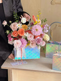 Load image into Gallery viewer, 10pcs Holographic Waterproof  Bouquet Bags