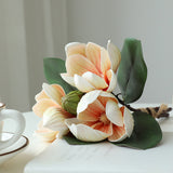 Load image into Gallery viewer, Artificial Magnolia Flower Bouquet