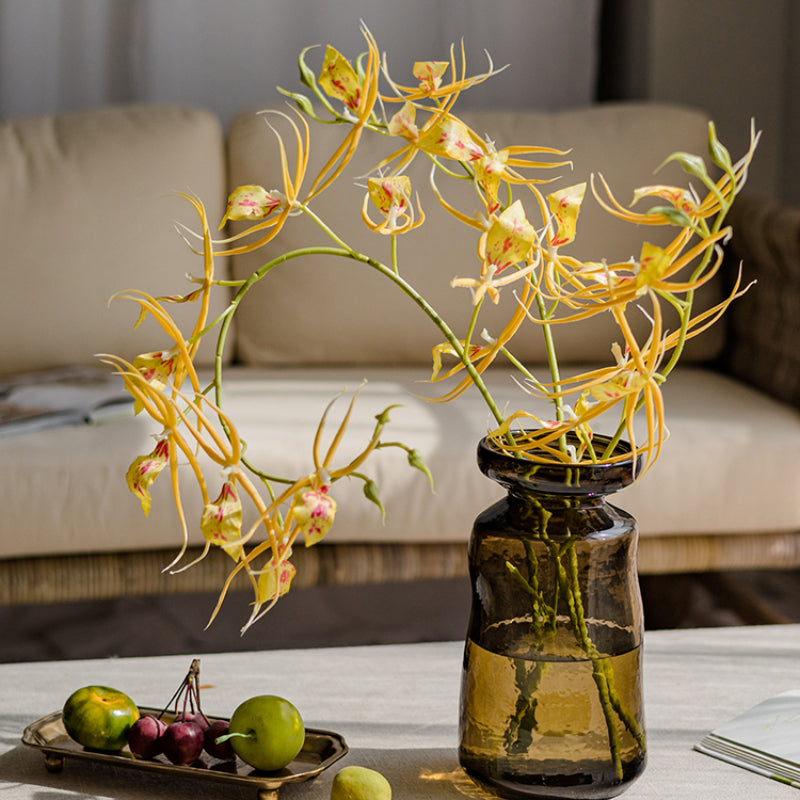 spider orchid plant Artificial Spider Orchid Flower Spray