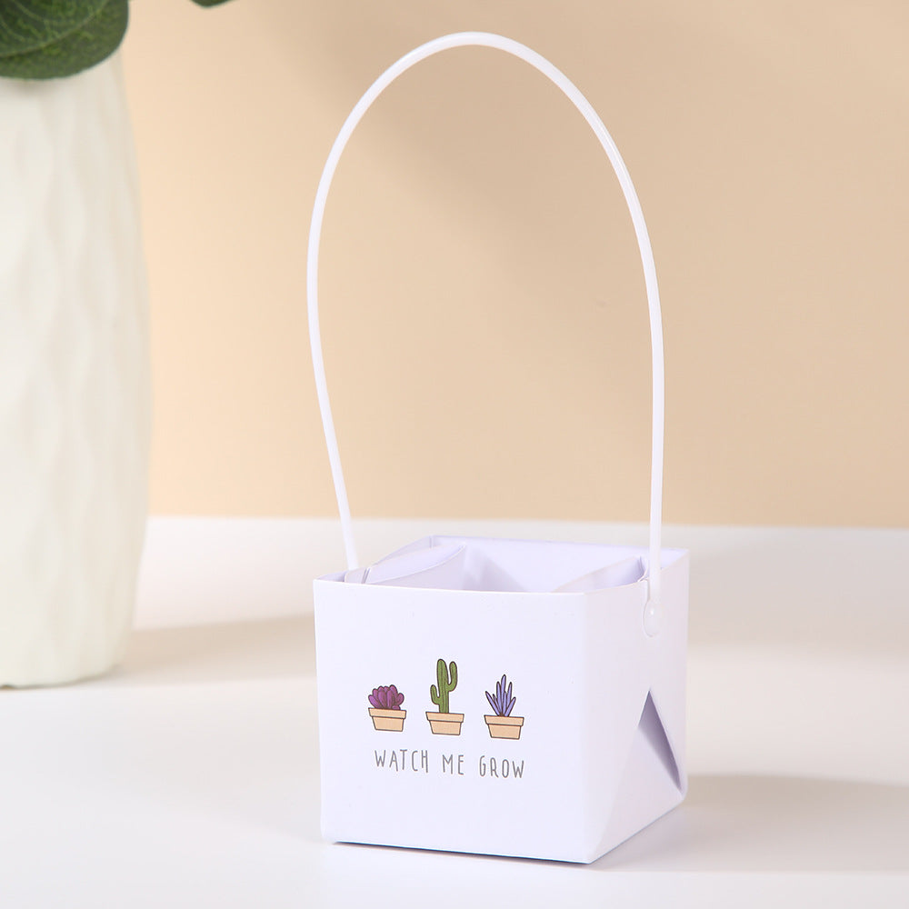 Waterproof Kraft Paper Succulent Gift Bags Pack 30