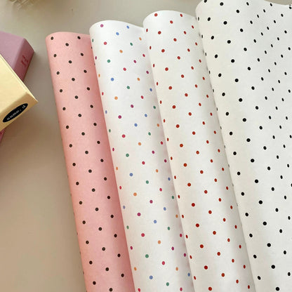 Polka Dot Bouquet Packaging Paper Pack 20 (15" x 20")